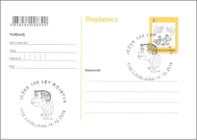 100. OBLETNICA ROJSTVA FRANA MILČINSKEGA JEŽKA